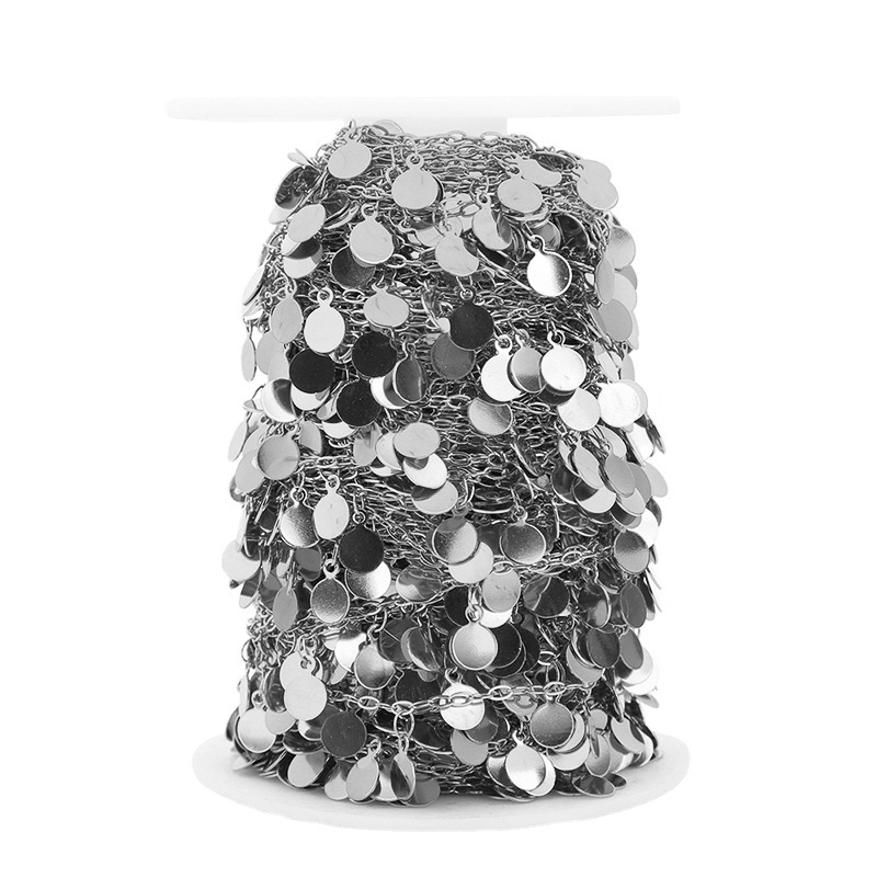 Body Jewelry For You - Cadena de Acero Inoxidable de 1
