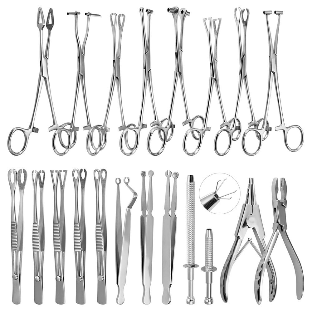 Body Jewelry Ring Opening Pliers - Herramienta de perforación corporal, abrazadera de