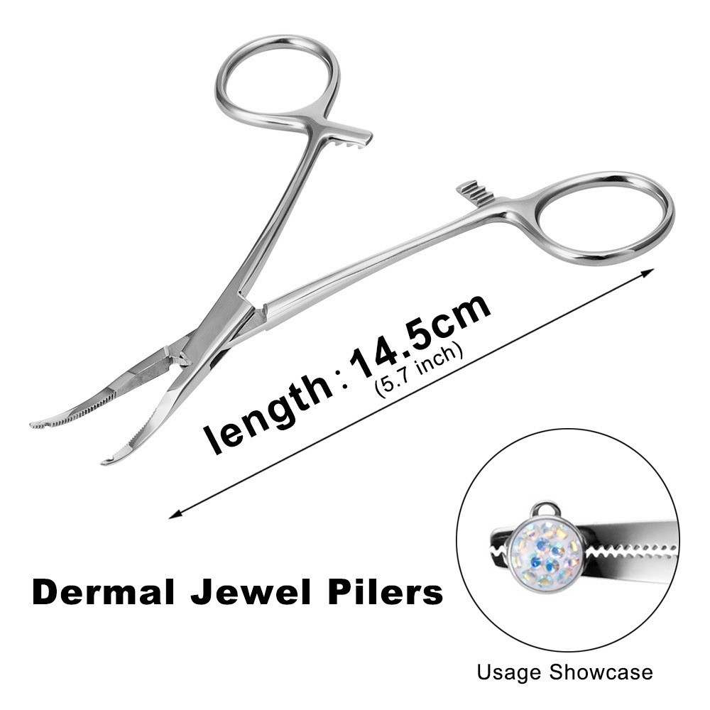 Body Jewelry Ring Opening Pliers - Herramienta de perforación corporal de acero