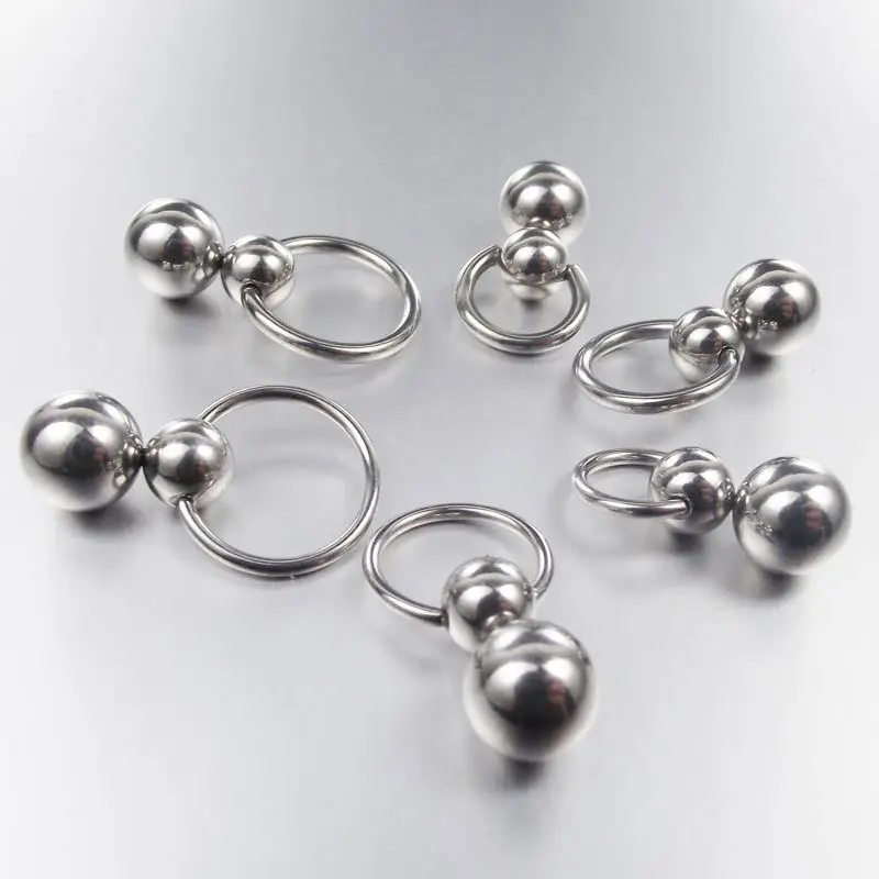 Nipple Bar Curved - Anillo de calabaza de Cucurbit de