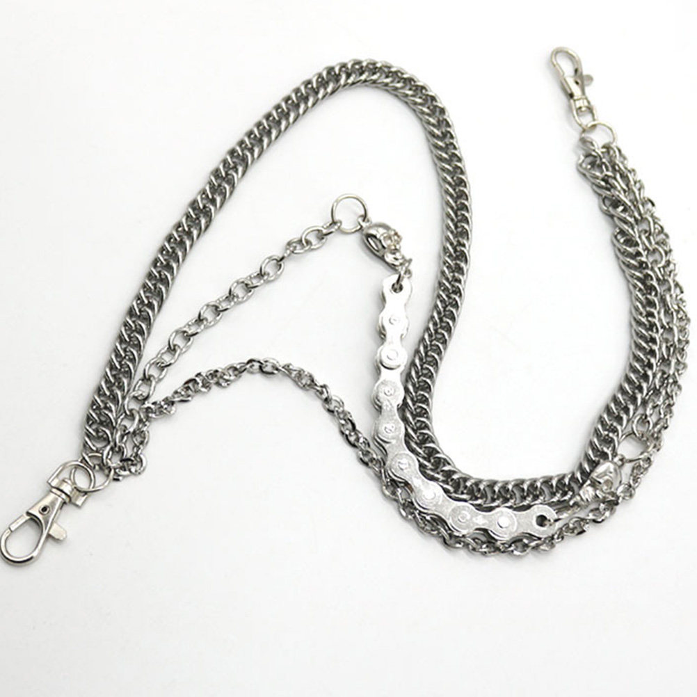 Body Jewelry Ideas - 1 Pieza Cadena para Pantalones de