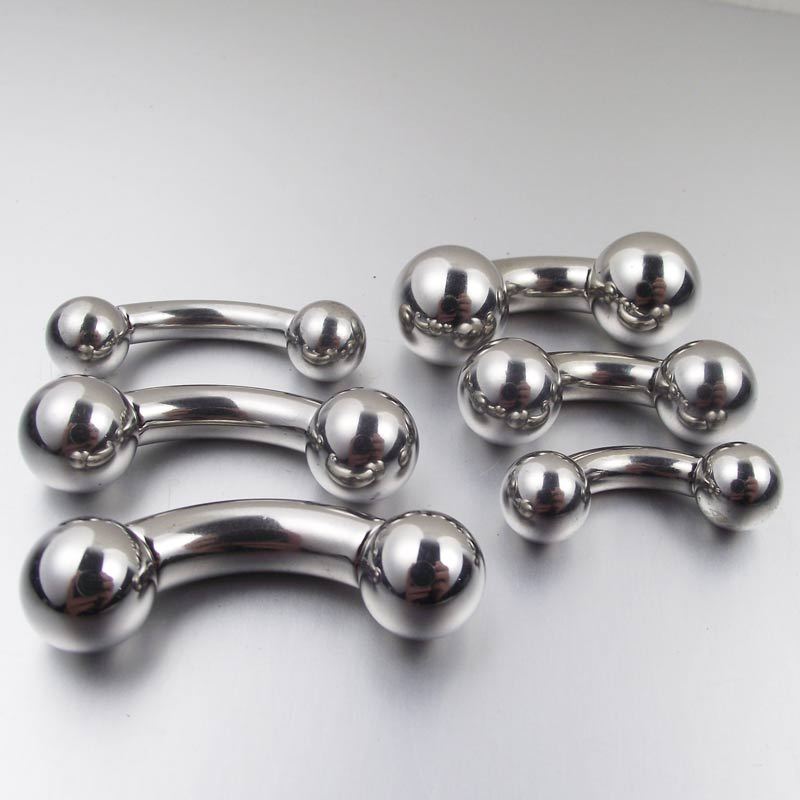 Nipple Bar Curved - Anillos de mancuerna rectos de gran
