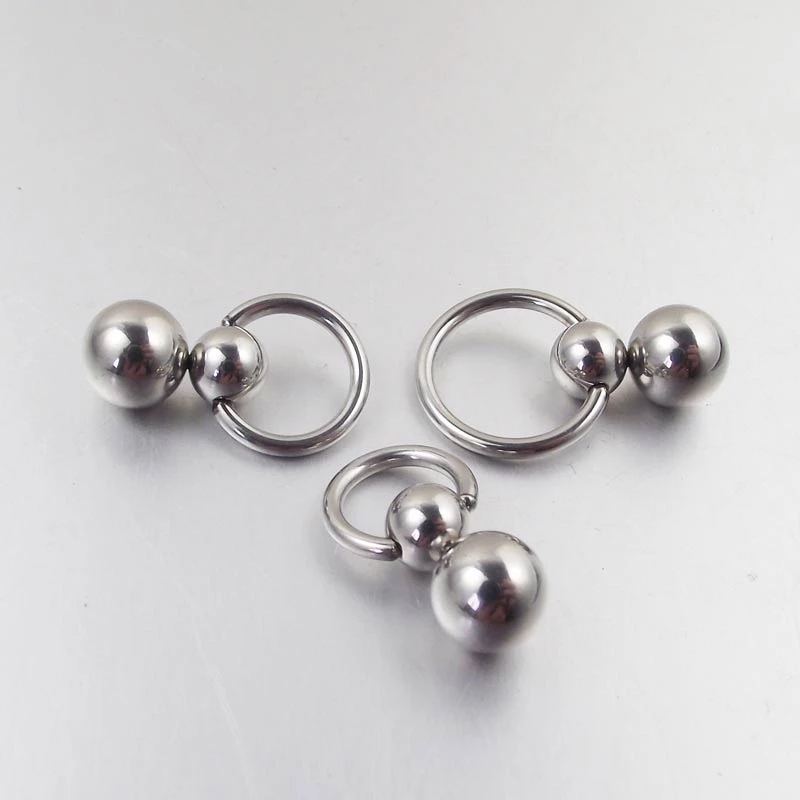 Nipple Bar Curved - Anillo de calabaza de Cucurbit de