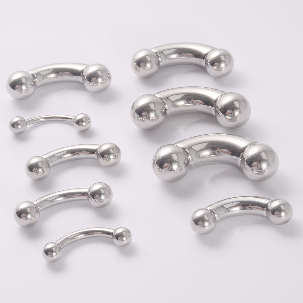 1 unidad de anillos de barra r - Nipple Bar Curved reseña y precio