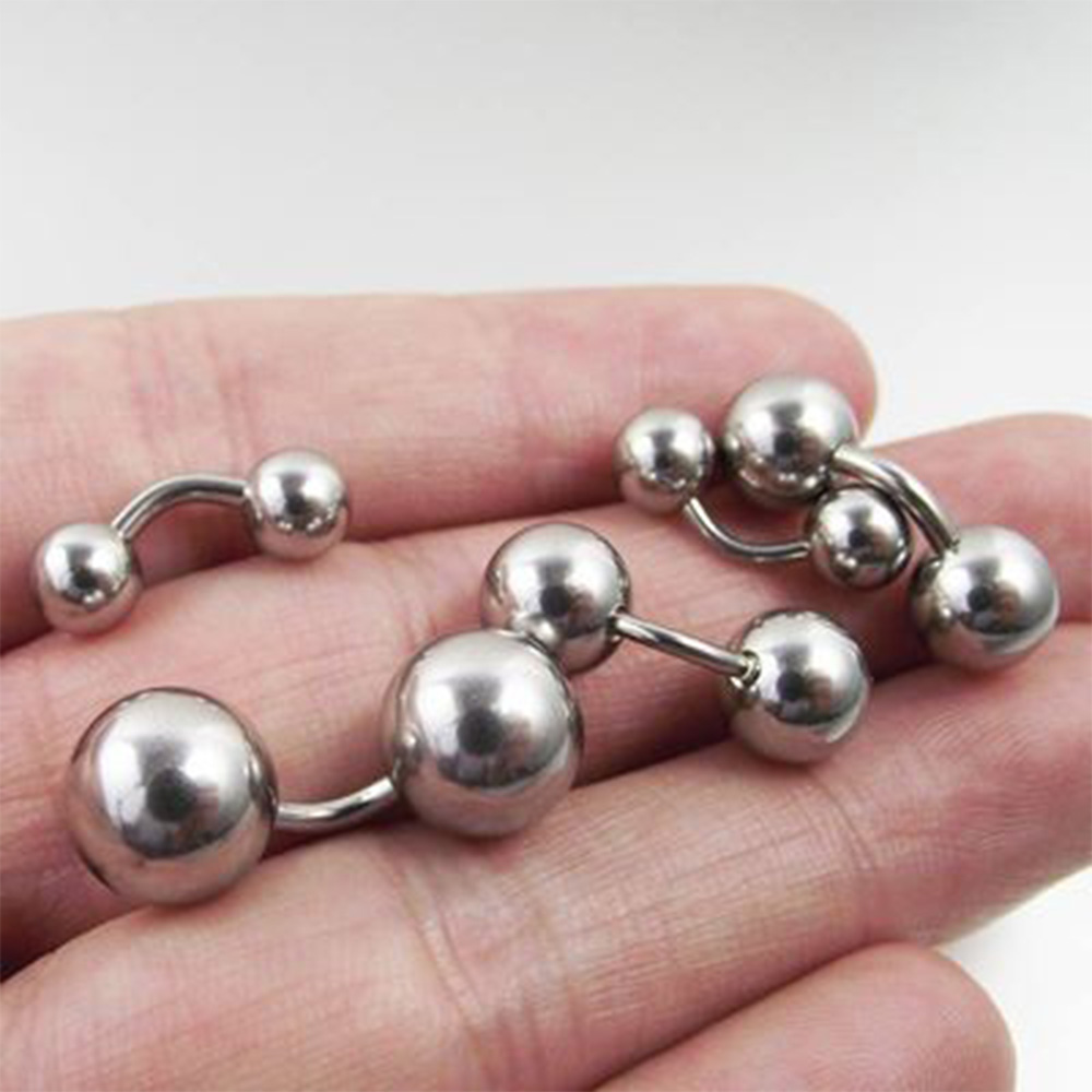 Anillo Vaginal para pezón, bar - Nipple Bar Curved reseña y precio