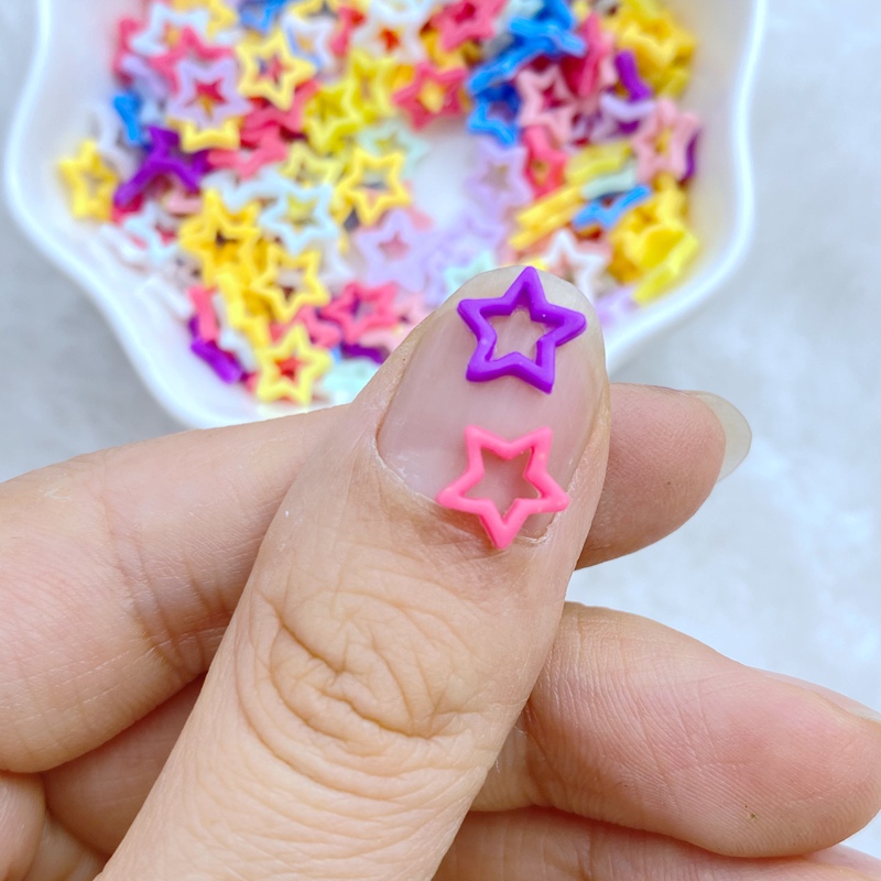100 Uds nuevo lindo Mini 8mm M - Star Flat Back reseña y precio