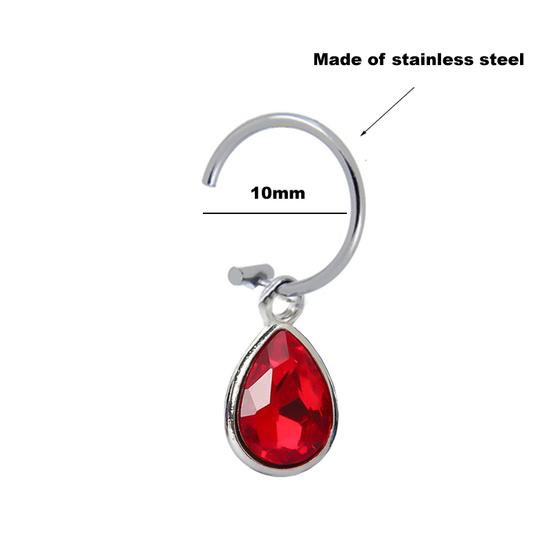 Piercing falso de acero inoxid - Body Jewelry Labret reseña y precio