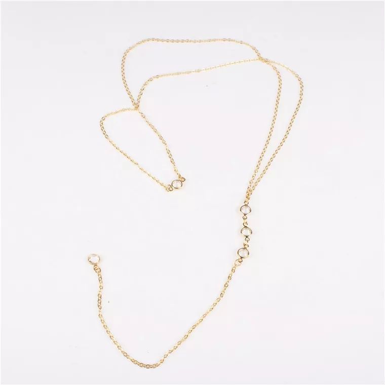 Nuevo collar de cadena trasera - Body Jewelry For You reseña y precio