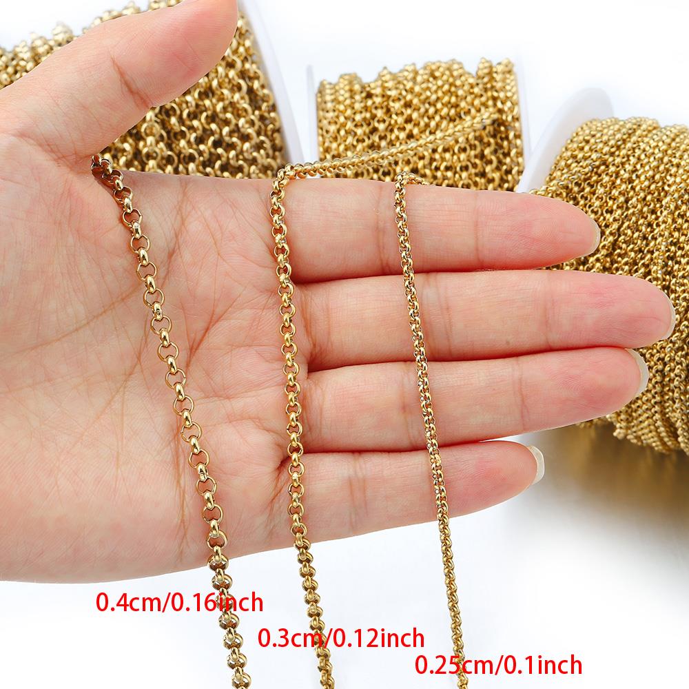 Cadena de Acero Inoxidable en  - Body Jewelry For You reseña y precio