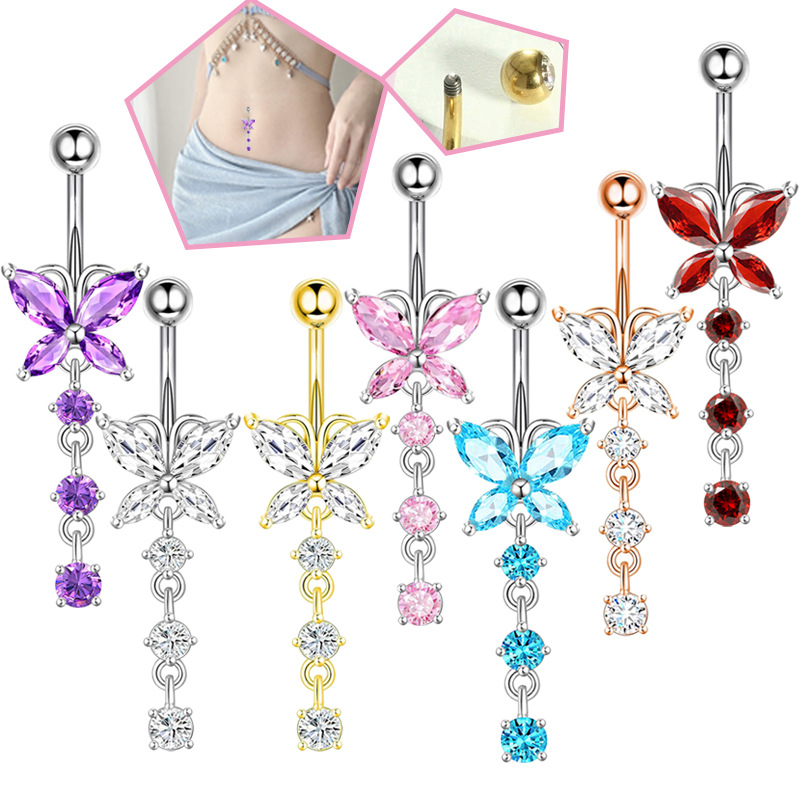 Piercing para Ombligo de Acero - Body Jewelry Hoops reseña y precio