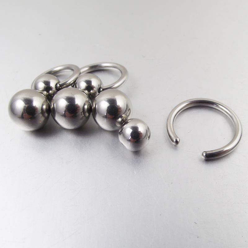 Anillo de acero inoxidable de  - Nipple Bar Curved reseña y precio