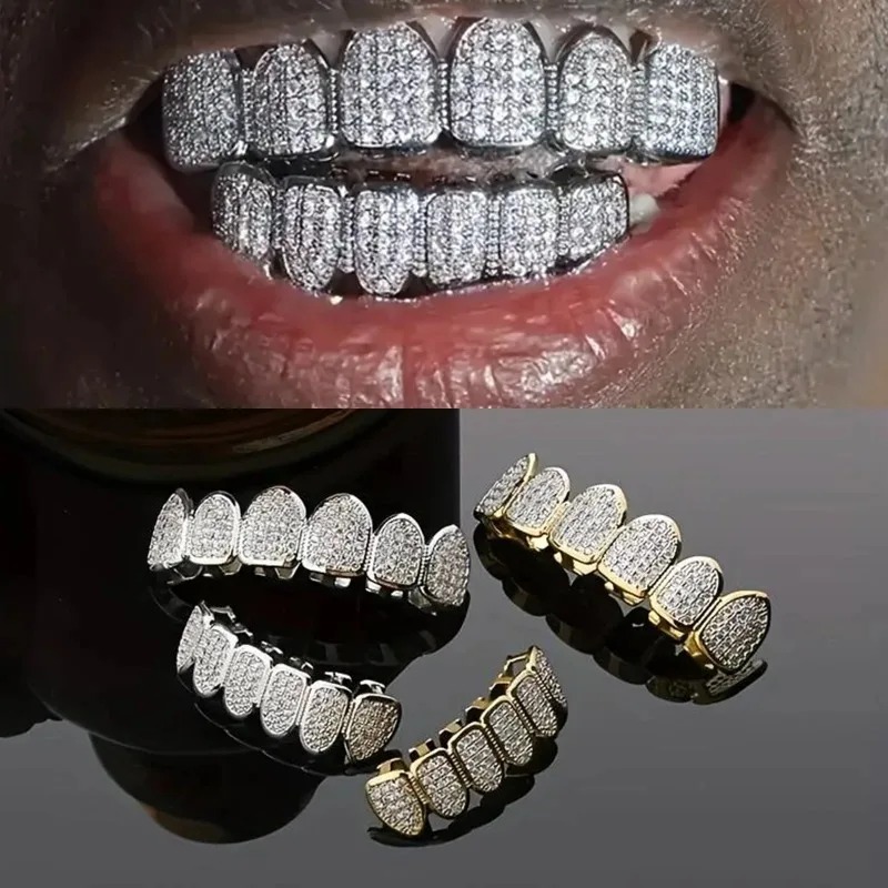 Nuevas dentaduras postizas pla - Body Jewelry Lot reseña y precio