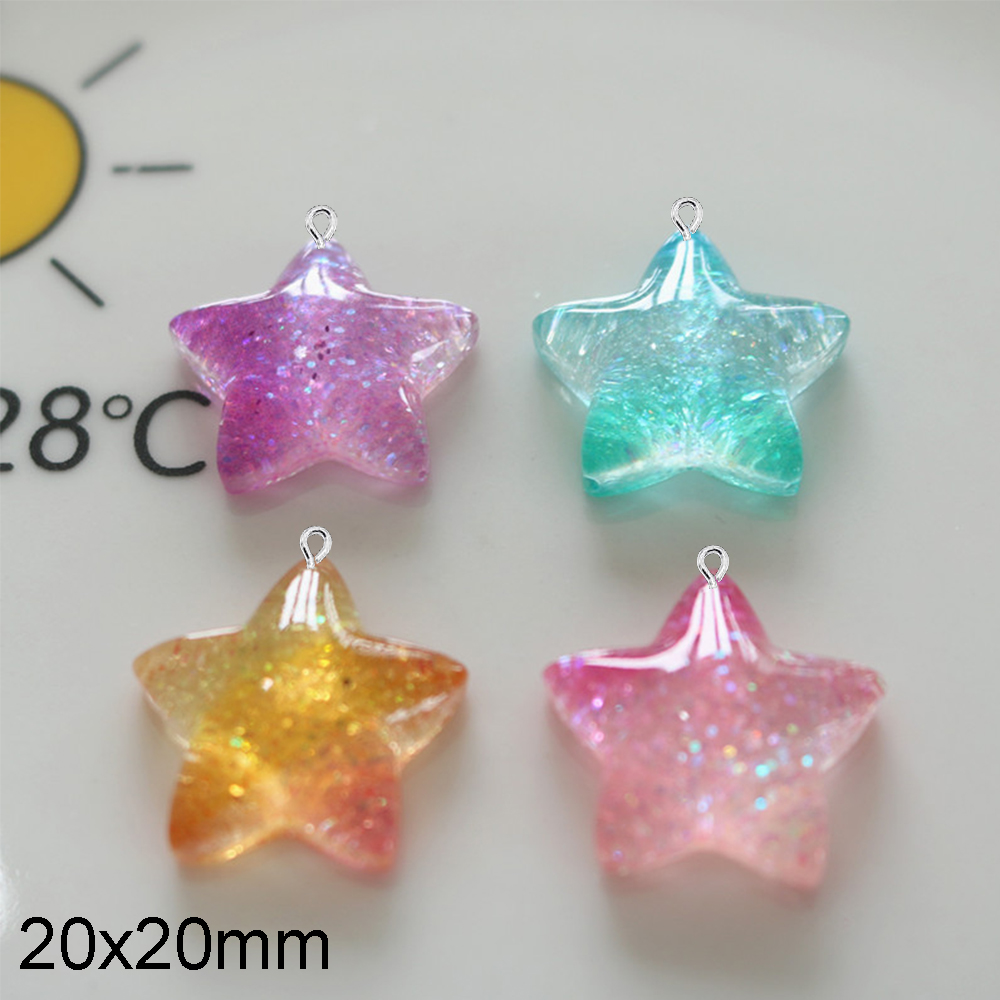 Dijes de espalda plana para pe - Star Flat Back reseña y precio