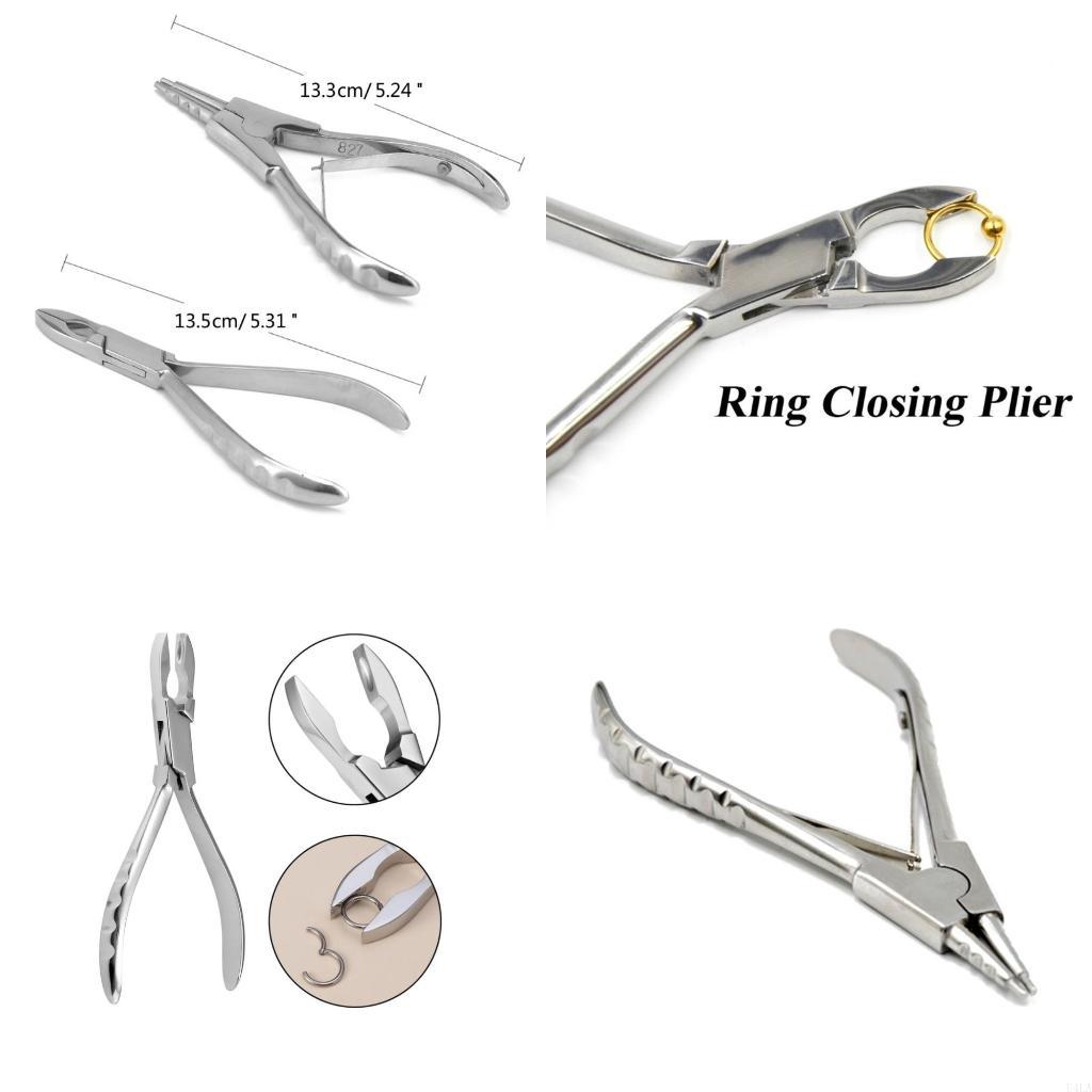 Alicates para perforación acer - Body Jewelry Ring Opening Pliers reseña y precio