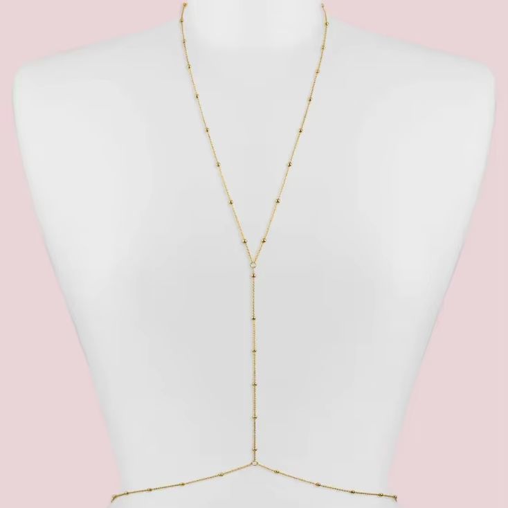 Cadena de Cuerpo Bohemia con C - Body Jewelry Women reseña y precio