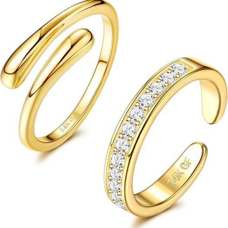 Anillo de pie de circón ajusta - Body Jewelry Hoops reseña y precio
