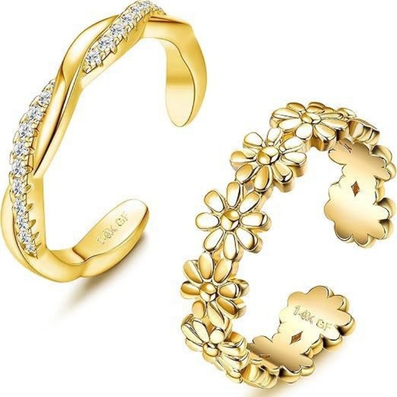 Anillo de pie de circón ajusta - Body Jewelry Hoops reseña y precio