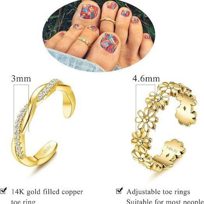 Anillo de pie de circón ajusta - Body Jewelry Hoops reseña y precio