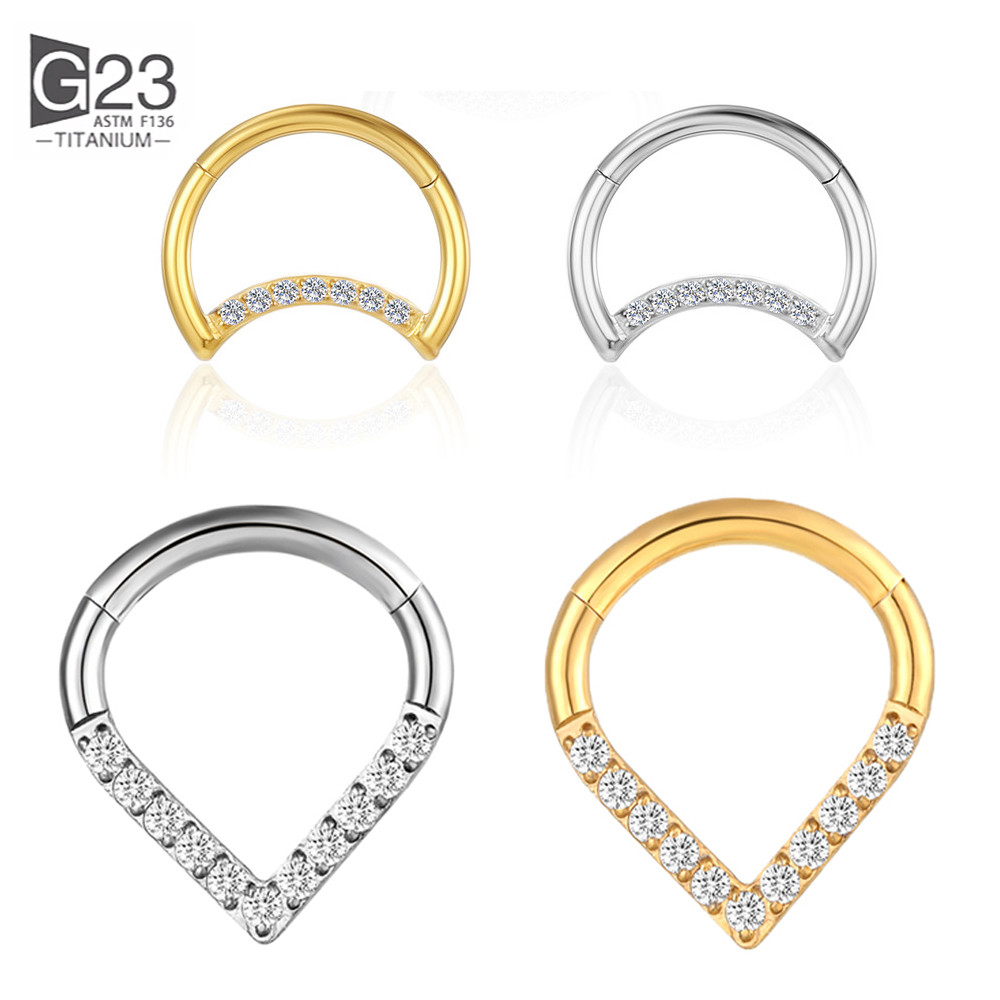 F136 Anillo de segmento de got - Body Jewelry Labret reseña y precio