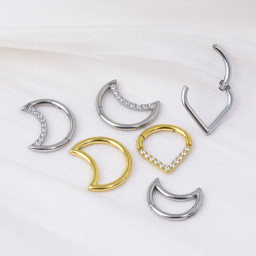 F136 Anillo de segmento de got - Body Jewelry Labret reseña y precio