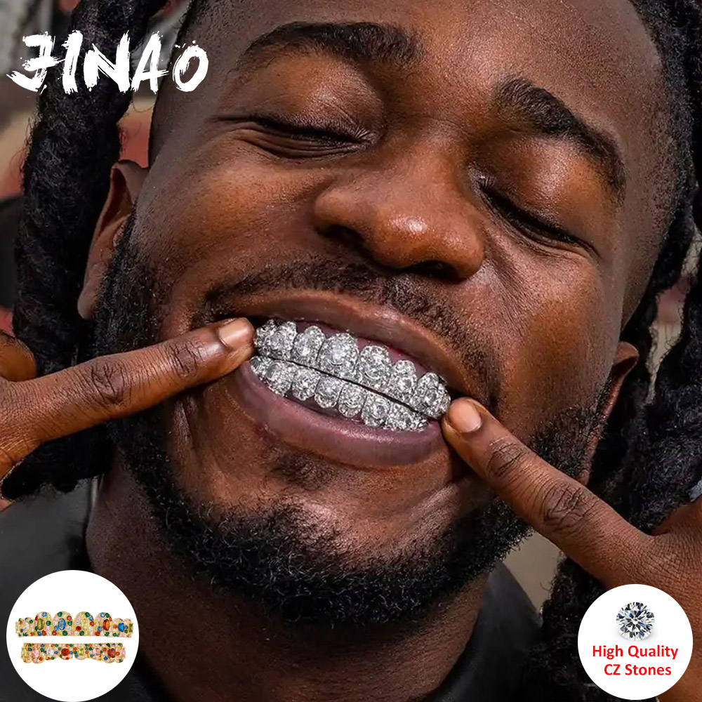 JINAO Hip Hop Full Iced Out 8  - Body Jewelry Lot reseña y precio