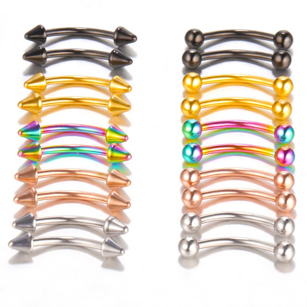 Lote de 10 unidades de Piercin - Nipple Bar Curved reseña y precio