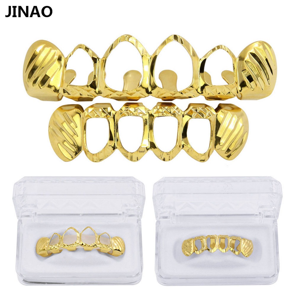 JINAO-Juego de Grillz de corte - Body Jewelry Lot reseña y precio