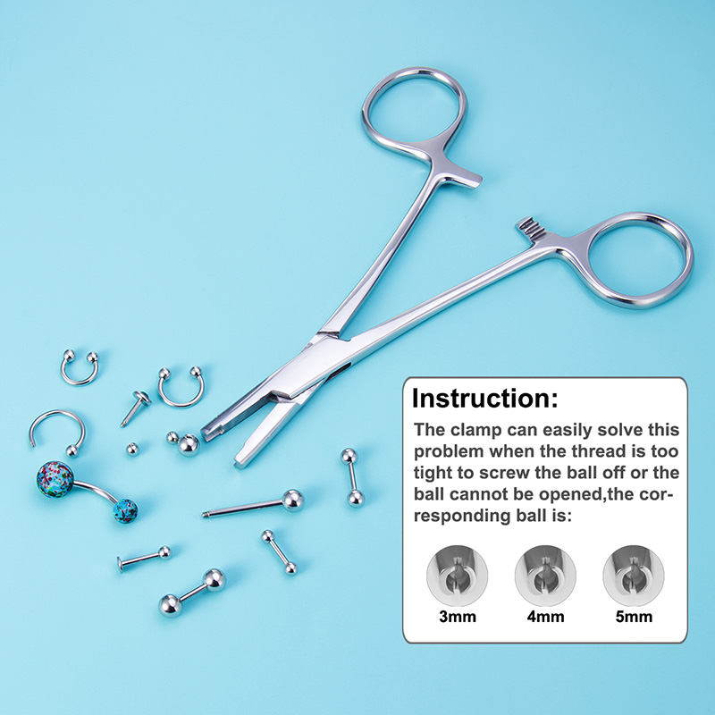 Pinzas de acero quirúrgico par - Body Jewelry Ring Opening Pliers reseña y precio