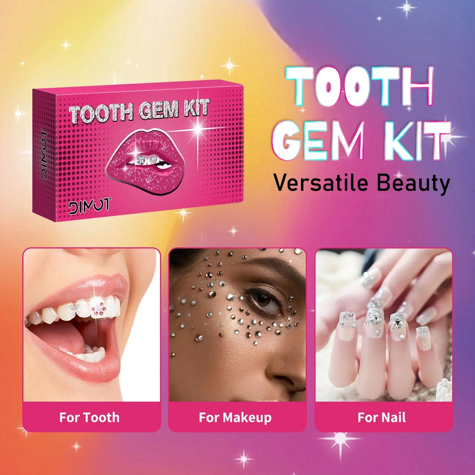 Kit de gemas de dientes DIY co - Body Jewellery reseña y precio