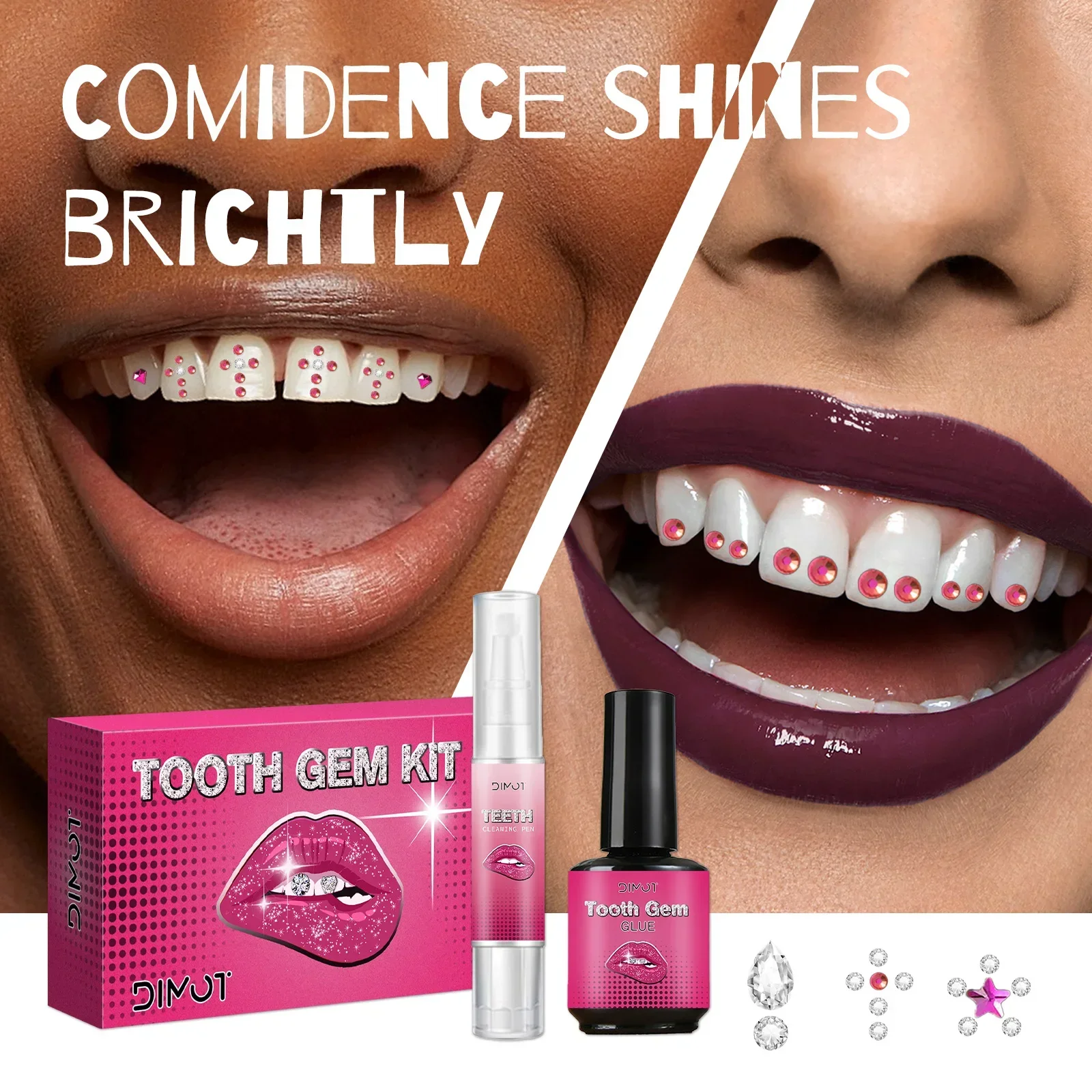 Kit de gemas de dientes DIY co - Body Jewellery reseña y precio