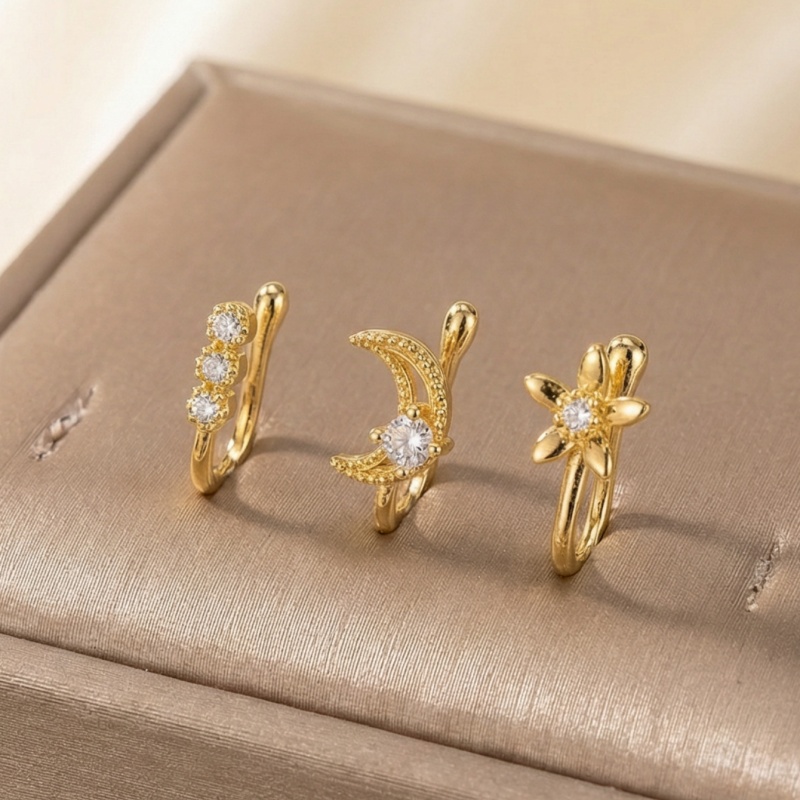 Juego de 3 pinzas para la nari - Body Jewelry Lot reseña y precio