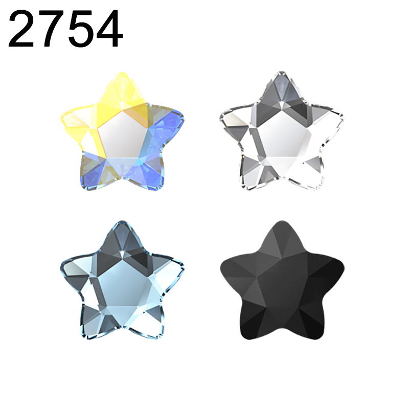 Genuino 2754 estrella flor par - Star Flat Back reseña y precio