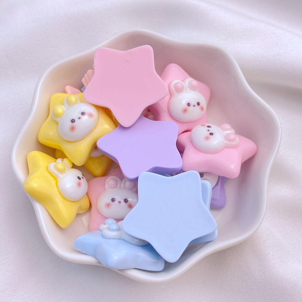 10 Uds. De piezas de manicura  - Star Flat Back reseña y precio