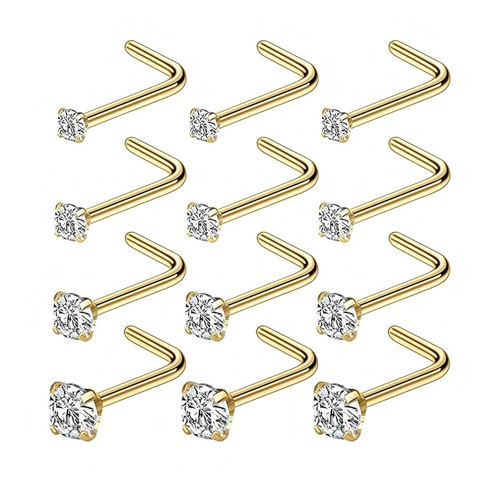 Juego completo de 12 piezas de - Body Jewelry Hoops reseña y precio
