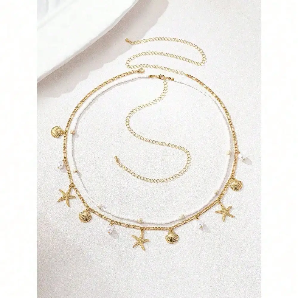 2 piezas de cadena de cintura  - Body Jewelry Women reseña y precio