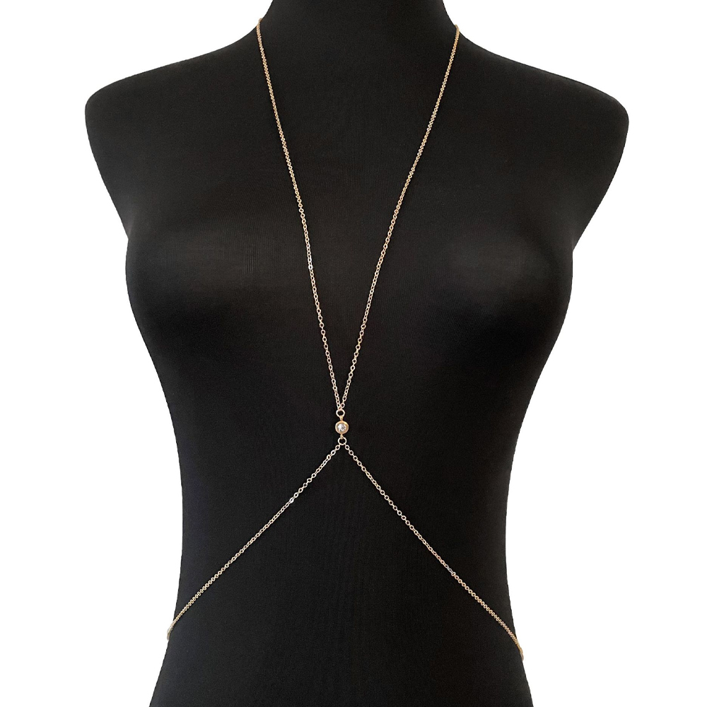 Cadenas corporales minimalista - Body Jewelry Women reseña y precio